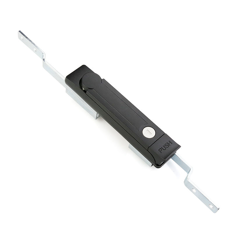 3-Point Control Zinc Alloy Swinghandle Lock with Padlock Hole Push Button Rod Control