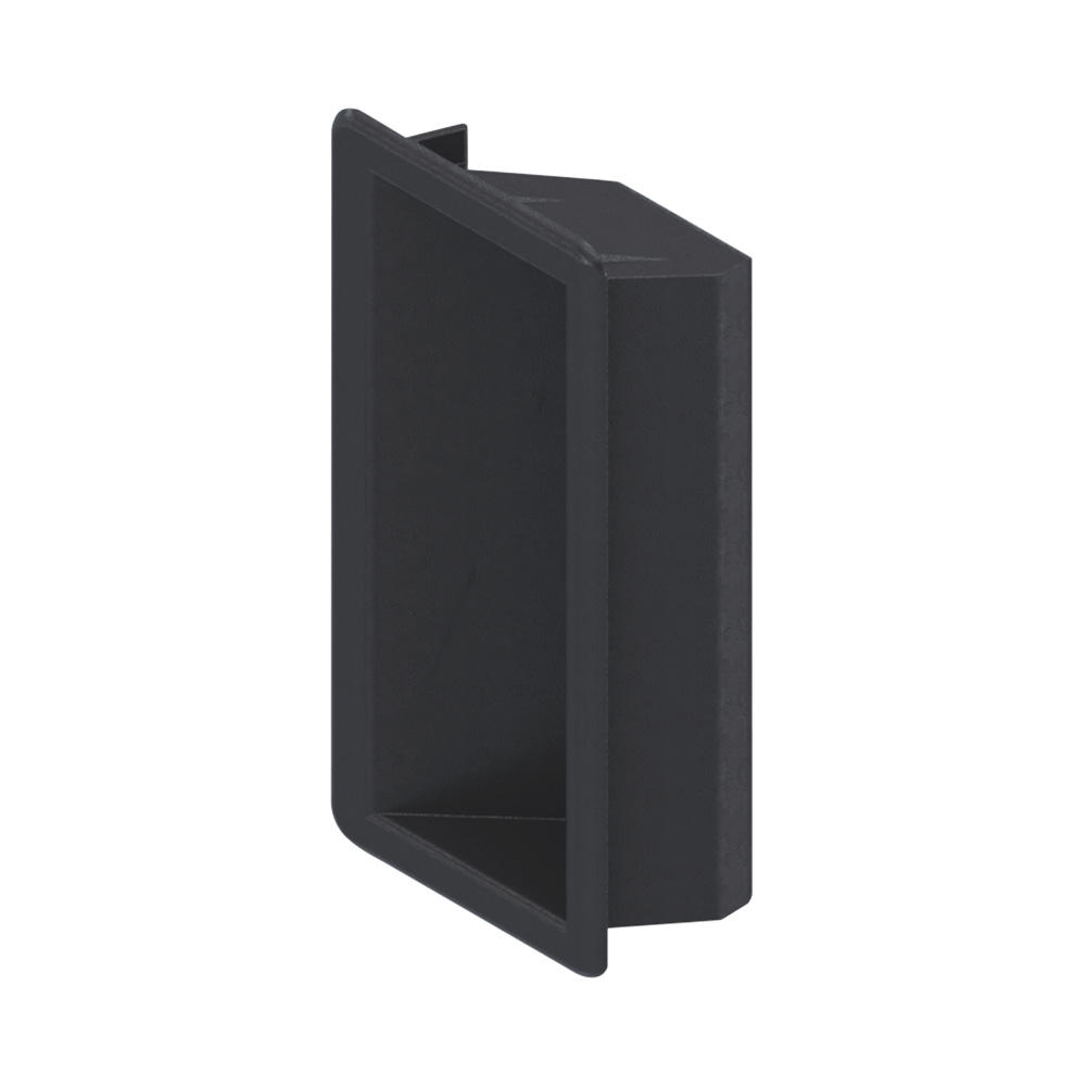 Plastic Recessed Embedded Cabinet Door Pull
