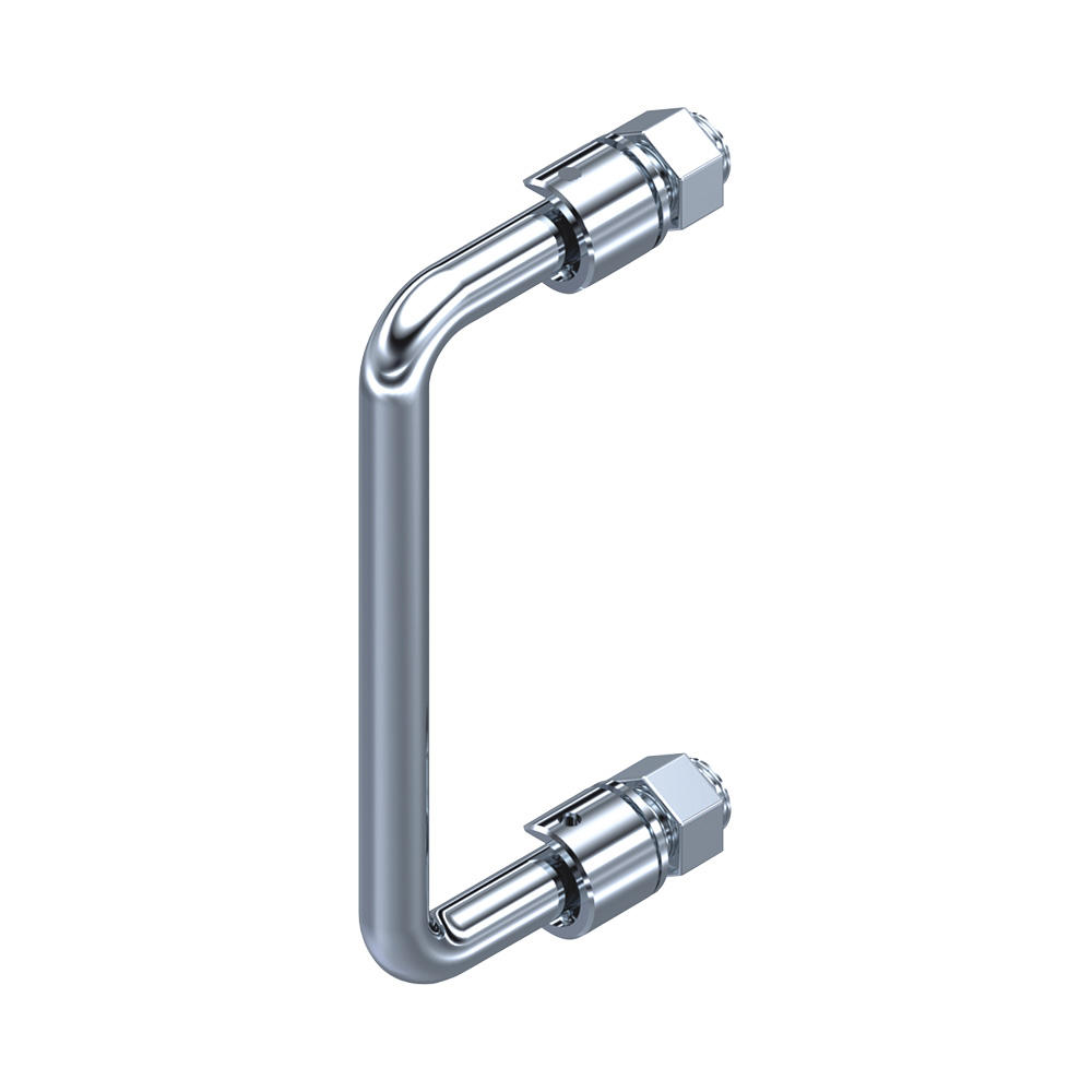 U-Shaped Folding Handle for Cabinets Carbon Steel or Stainless Steel Door & Window Hardware