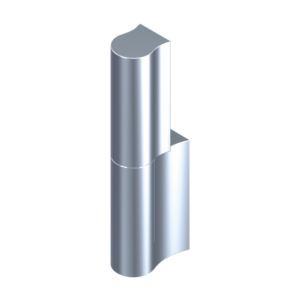 Industrial Design Zinc Alloy Chrome Plated Lift-Off Corner Hinge External Door & Window Hinge Surface