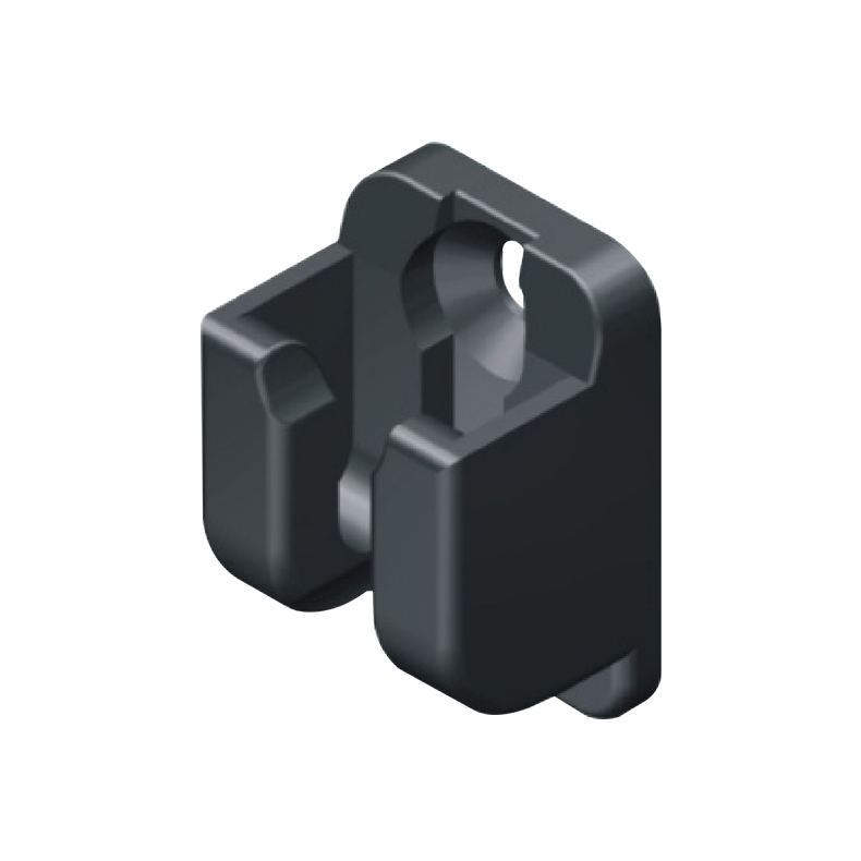 Cabinet Panel Board Flat Zinc Alloy Die Rod Catcher with Key Unlock Way