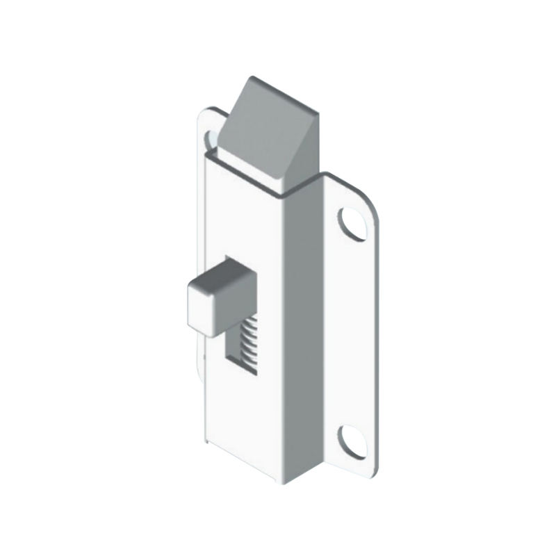 Recessed Impact Bolt Latch Square Sliding Bolt with Spring Device for Doors Locks Product