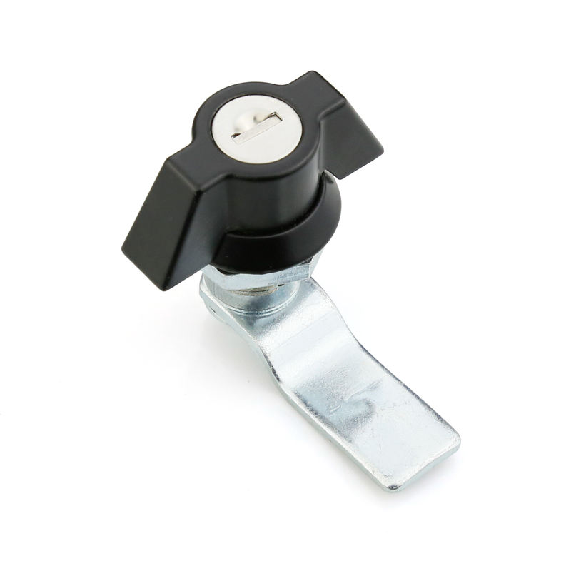 Cylinder Locking Quarter Turn With Wing Knob