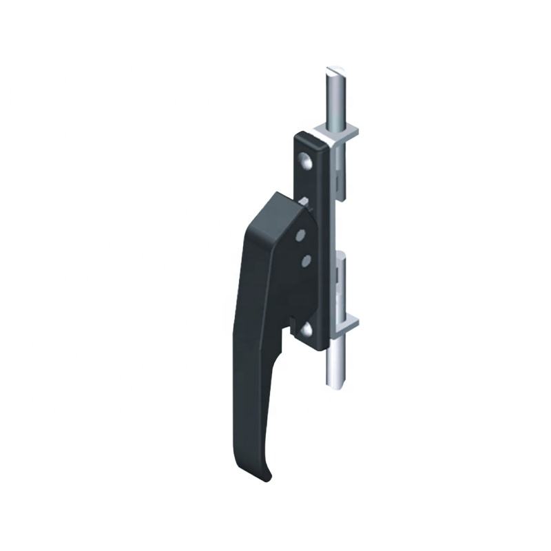 Zinc Alloy Heavy Duty Electrical Cabinet Lever Latch With Padlock Loop