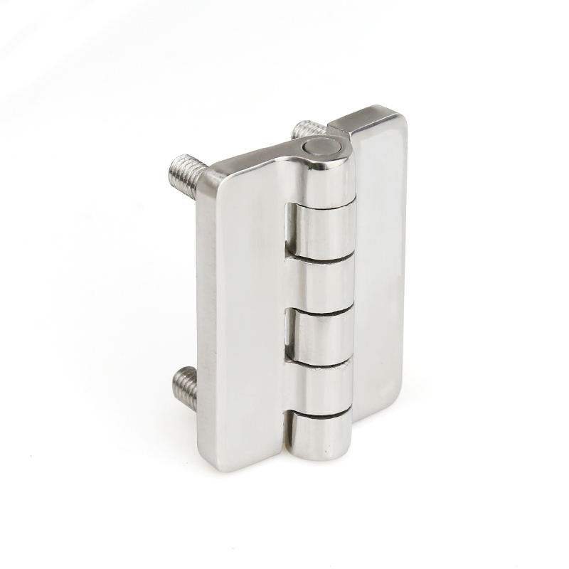 Industrial Stainless Steel Cabinet Door Butt Hinge Electrical Equipment External Hinge with Thread Stud