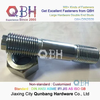 DIN2509 Large Hardware Double End Studs Dowel I Bolt Screw Cylinder Head Nut